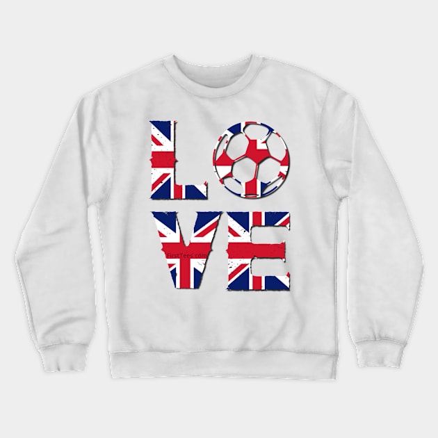 Come On England Crewneck Sweatshirt by FirstTees